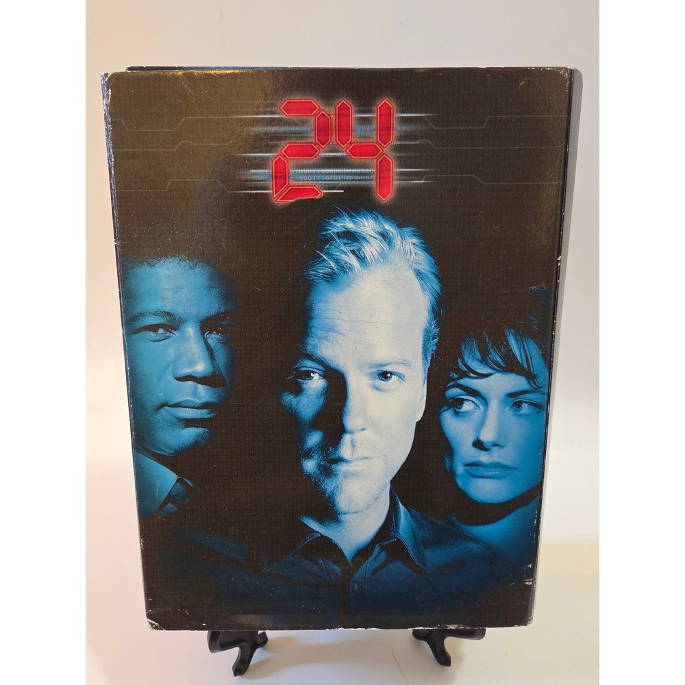 24 Season One DVD Box Set 6-Disc Kiefer Sutherland Complete Season 1